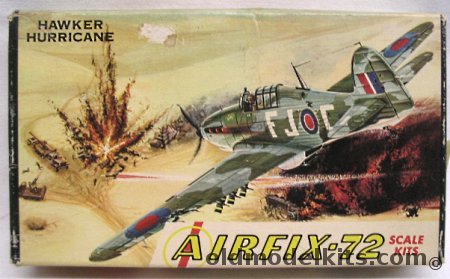 Airfix 1/72 Hawker Hurricane - Craftmaster Issue, 13-39 plastic model kit